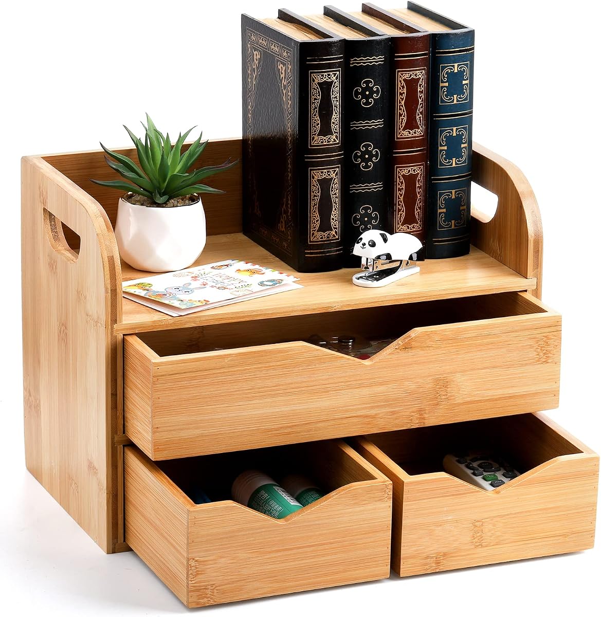 Bamboo Desktop Organizer product photo