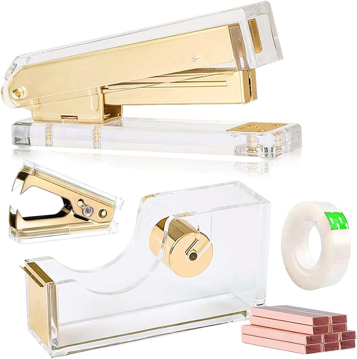 Desk Stapler And Tape Tray product photo