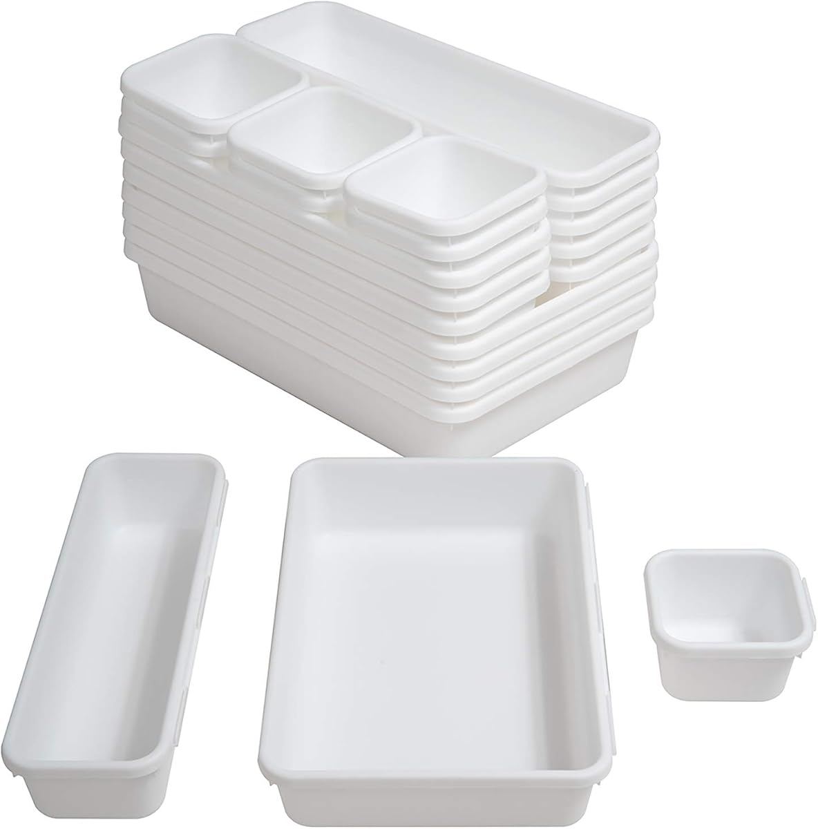 Interlocking Drawer Bin Set product photo
