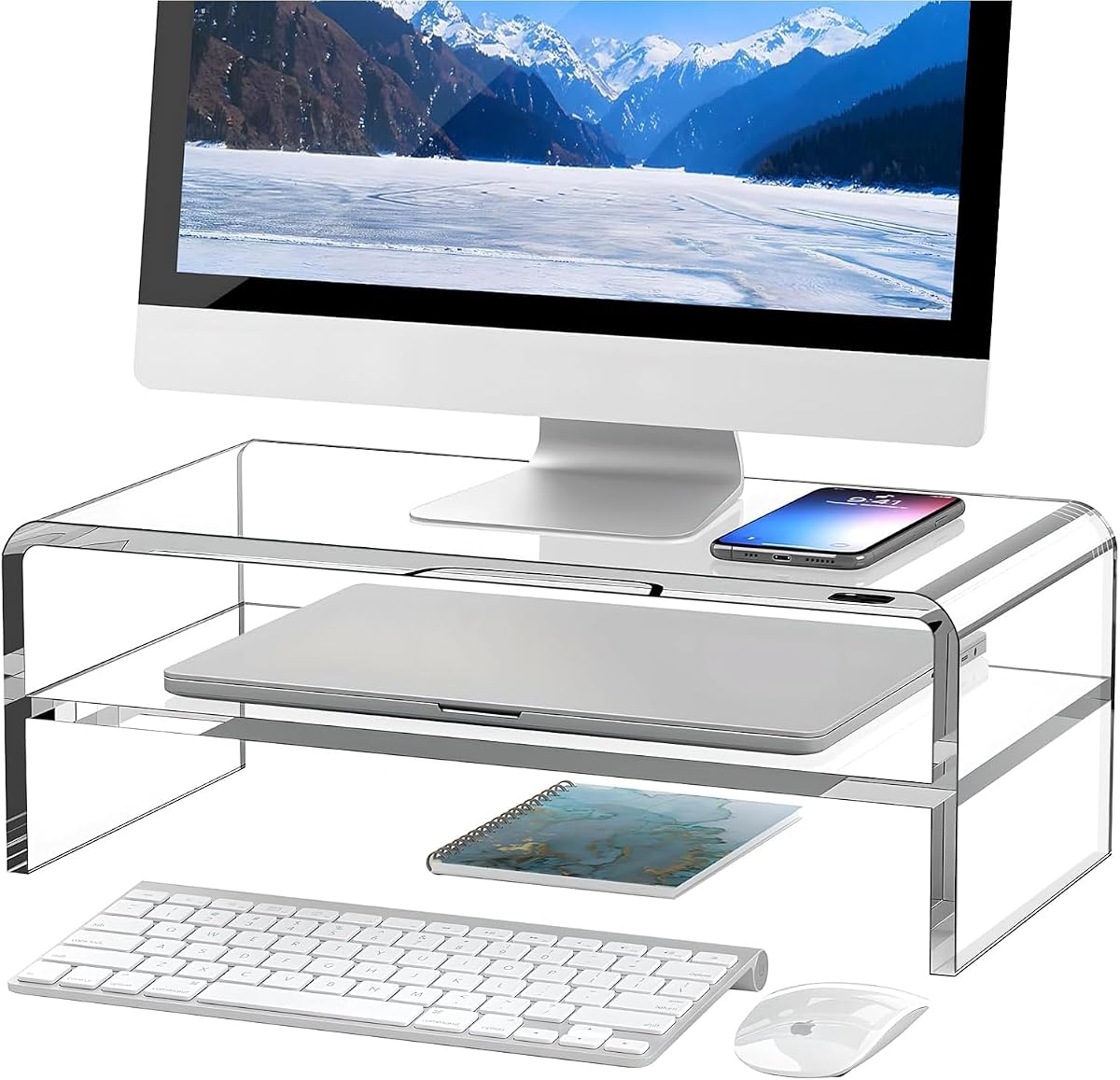 Small Desk Shelf Riser product photo