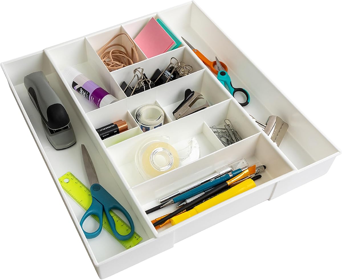 Expandable Desk Drawer Tray - Bamboo product photo